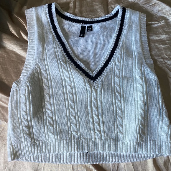 Garage knitted vest